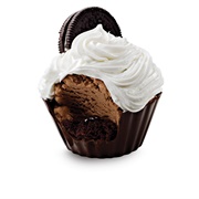 Cold Stone Creamery Double Chocolate Devotion Ice Cream Cupcake