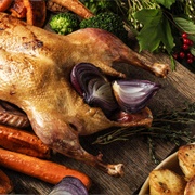 Duck Roast Dinner