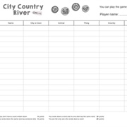 City, Country, River