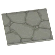 Gray Brick Rug