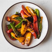 Grilled Mixed Peppers