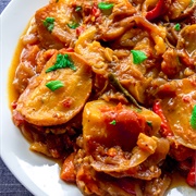 Moroccan Roast Pepper, Tomato and Apple Salad