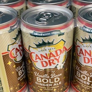 Canada Dry Vanilla Bean Bold Ginger Ale