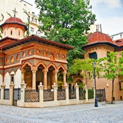 Stavropoleos Monastery Church, Bucharest, Romania