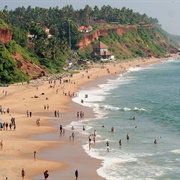 Varkala Beach, Kerala, India