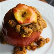 Apples With Pistachio Cream