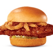 Arby's Bourbon Bbq Chicken Slider