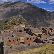 Hill of the Archaeological Site of Pisac, Peru