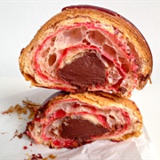 Chocolate Raspberry Croissant
