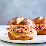Coleslaw Sandwich