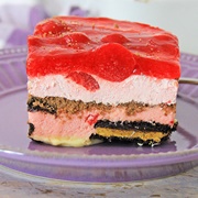 Chocolate Cherry Oreo Icebox Cake