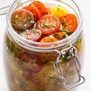 Marinated Cherry Tomatoes