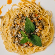 Spaghetti With Mixed Vegetables