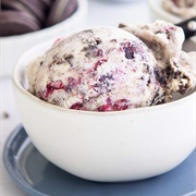 Blueberry Oreo Ice Cream