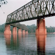 Chain of Rocks Bridge, Illinois and Missouri