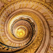 Baroque Spiral Staircase, Melk Abbey (Austria)