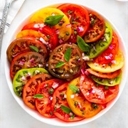 Raspberry Tomato Salad