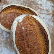 Brown Sourdough Bloomer