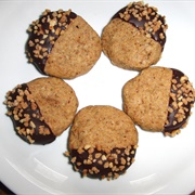 Vegan Chocolate Coffee Hazelnut Cookies