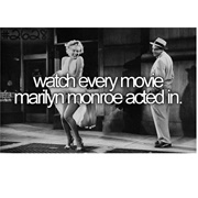 Watch Every Movie Marilyn Monroe Acted In