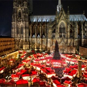 Kolner Dom Christmas Market, Cologne, Germany