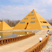 Onan's Gold Pyramid House