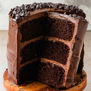 Triple-Layer Chocolate Cake