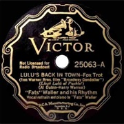Lulu's Back in Town - Fats Waller