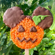 Mickey PUMPKIN Krispy Treat