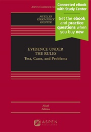 Evidence Under the Rules: Text, Cases, and Problems (Christopher B. Mueller)