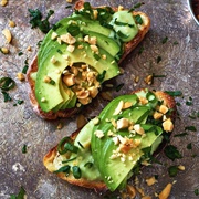 Avocado and Peanuts
