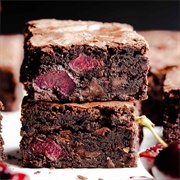 Morello Cherry Brownie