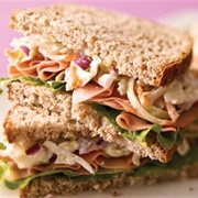 Ham & Slaw Sandwich