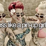 Dress Like a Pin-Up Girl