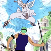178. Gushing Blade Attack! Zoro vs. Priest Ohm!!