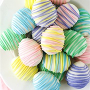 Easter Egg Oreo Cookie Balls