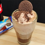 Oreo Coca-Cola Float