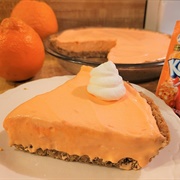 Orange Creamsicle Kool Aid Pie