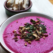 Borani Laboo (Beetroot and Yoghurt)