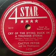 Cry of the Dying Duck in a Thunderstorm - Cactus Pryor