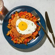 Pisto With Fried Egg
