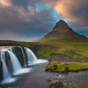 Kirkjufellsfoss Waterfall, Iceland