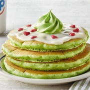 IHOP Grinch's Green Pancakes