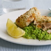 Fish Cakes Creamy Lime Paste