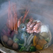 Beppu Hells Steamed Food (地獄蒸し)