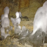 Stewart Tunnel Ice Formations