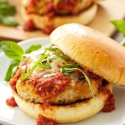 Chicken Parmesan Burger