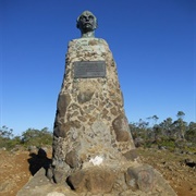 José Martí Bust on Pico Turquino