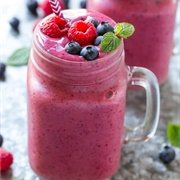 Wildberry Shake With Sugar