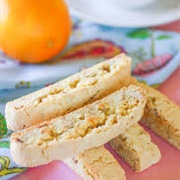 Homemade Hazelnut and Orange Cantuccini